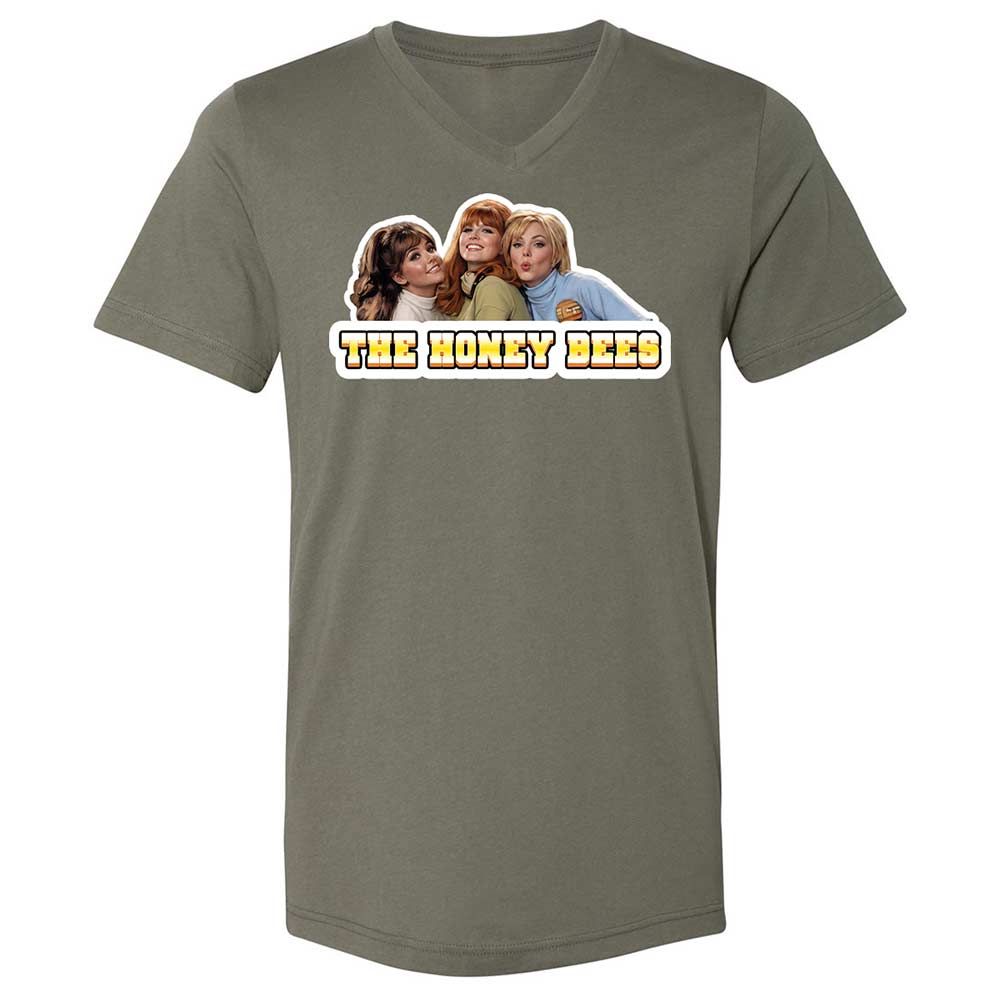 Unisex V-Neck T-Shirt - EU36JY3F - Military Green - 11