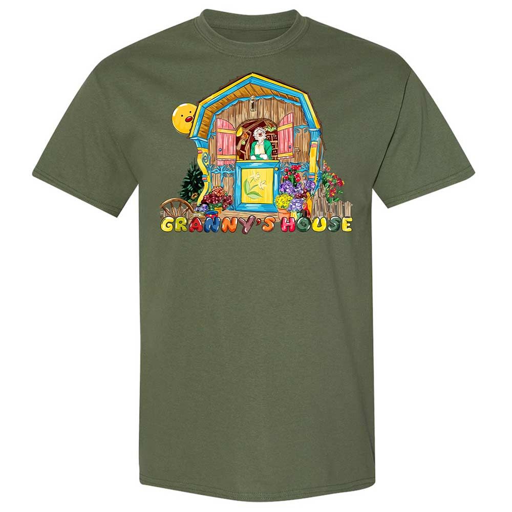 Granny Garbanzo Gardening Sunshine - Military Green - 11