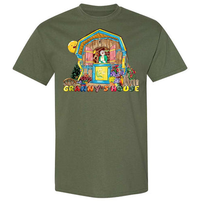 Granny Garbanzo Gardening Sunshine - Military Green - 11