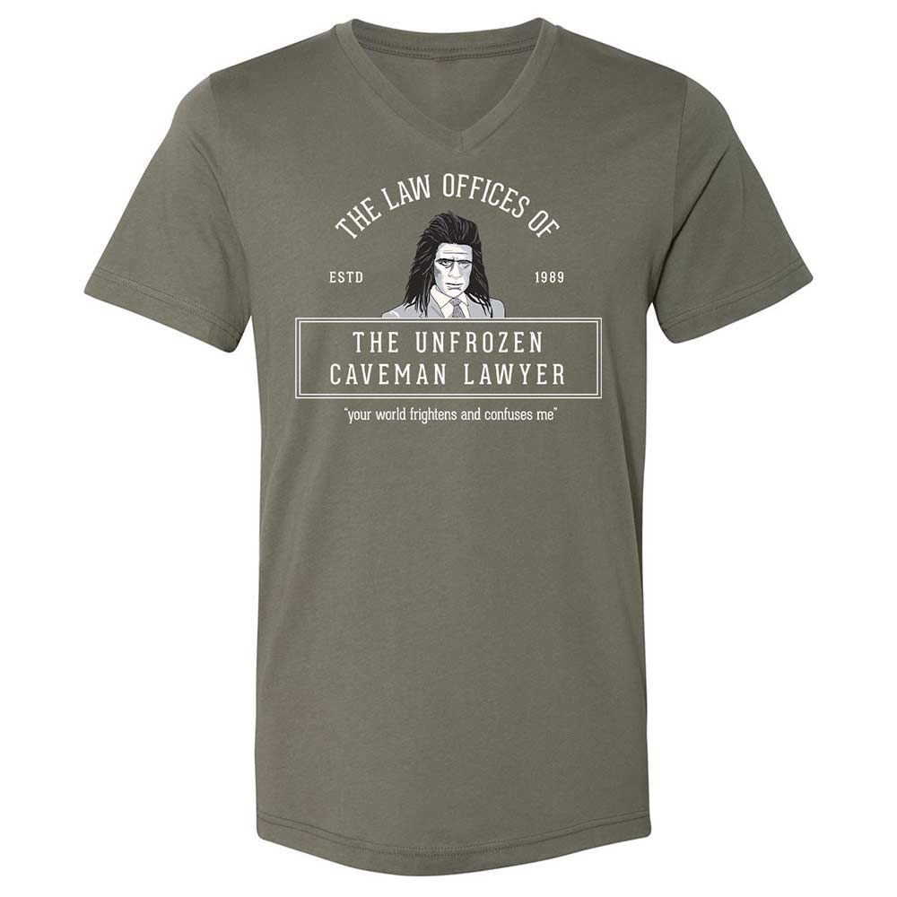 Unisex V-Neck T-Shirt - DPHS861J - Military Green - 11