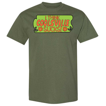 I Think Coolsville Sucks - Military Green - 11