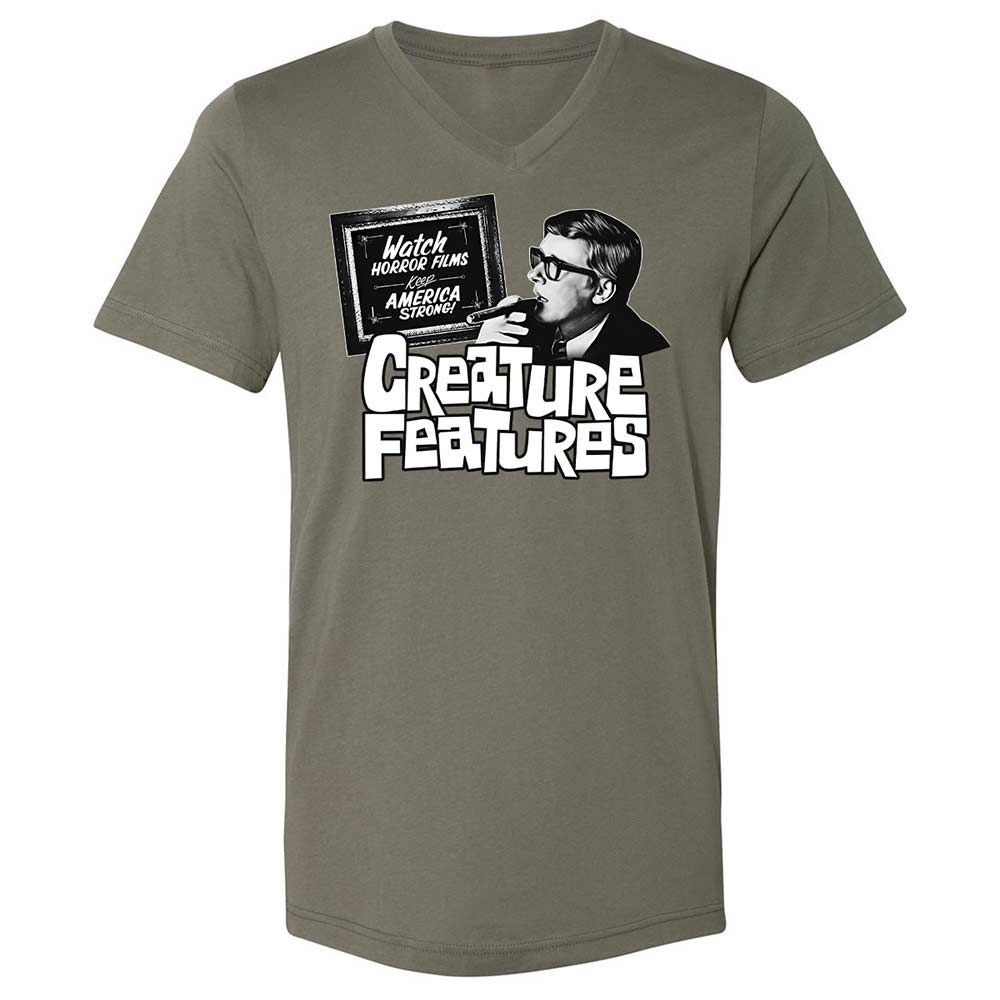 Bob Wilkins Creature Features - Military Green - 11