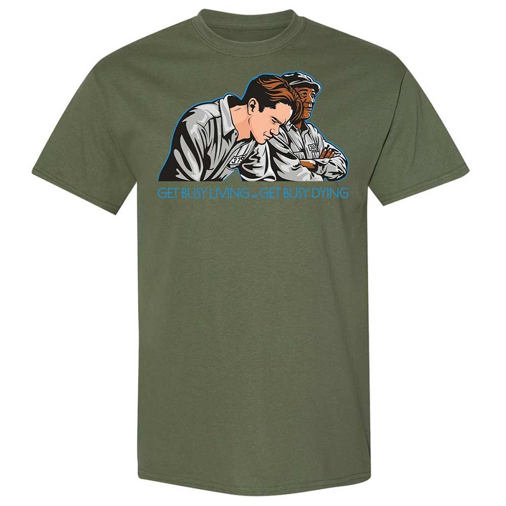 Get Busy Living - Military Green - 11
