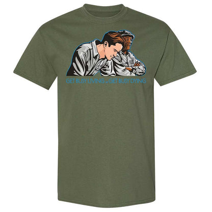 Get Busy Living - Military Green - 11