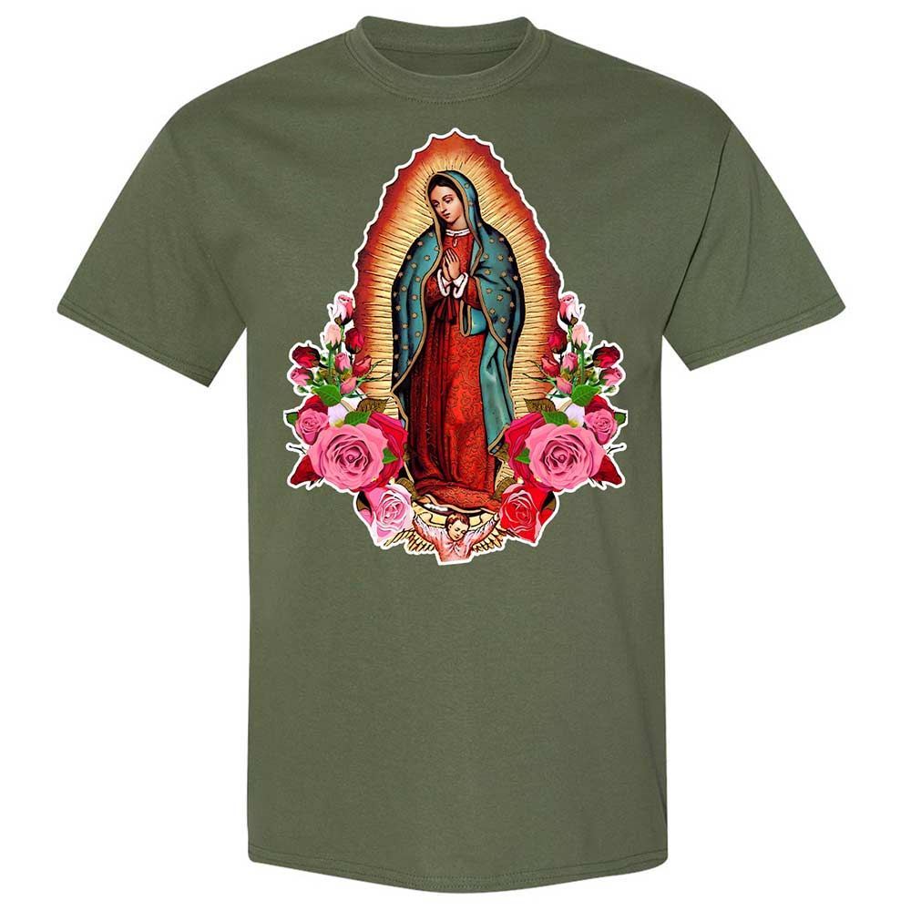 Our Lady of Guadalupe - Military Green - 11