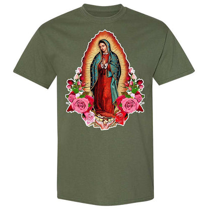 Our Lady of Guadalupe - Military Green - 11