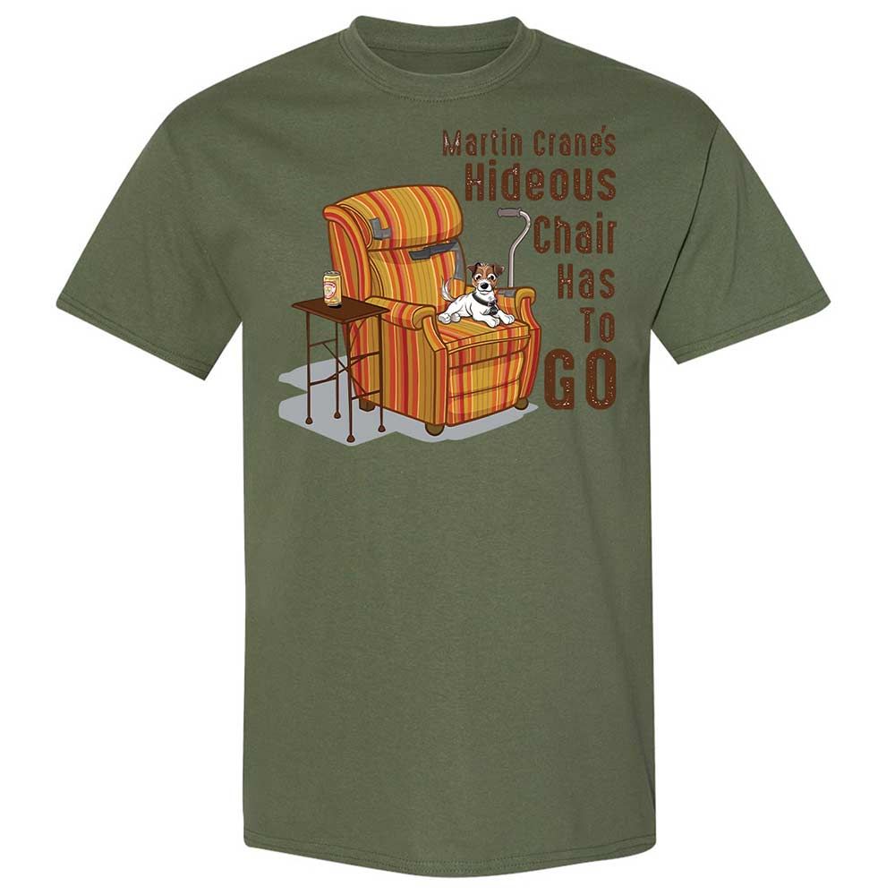 Martin Crane's Hideous Chair - Military Green - 11