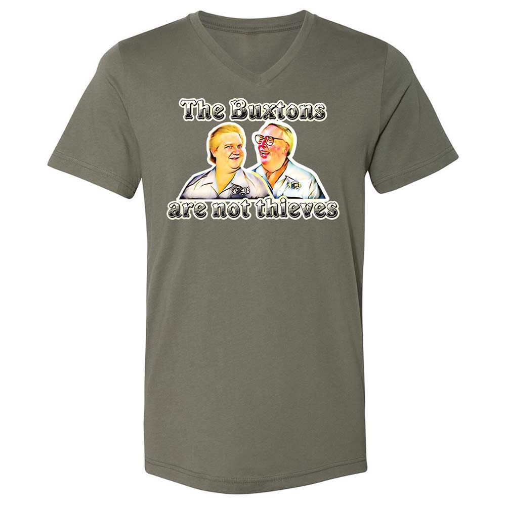 Unisex V-Neck T-Shirt - Z3MKLD1D - Military Green - 11