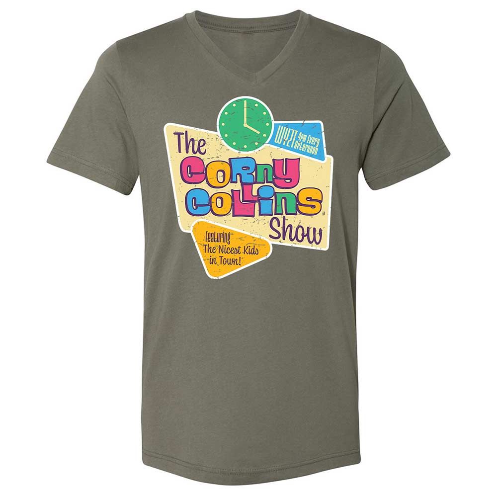 Unisex V-Neck T-Shirt - MR2JU1WL - Military Green - 11