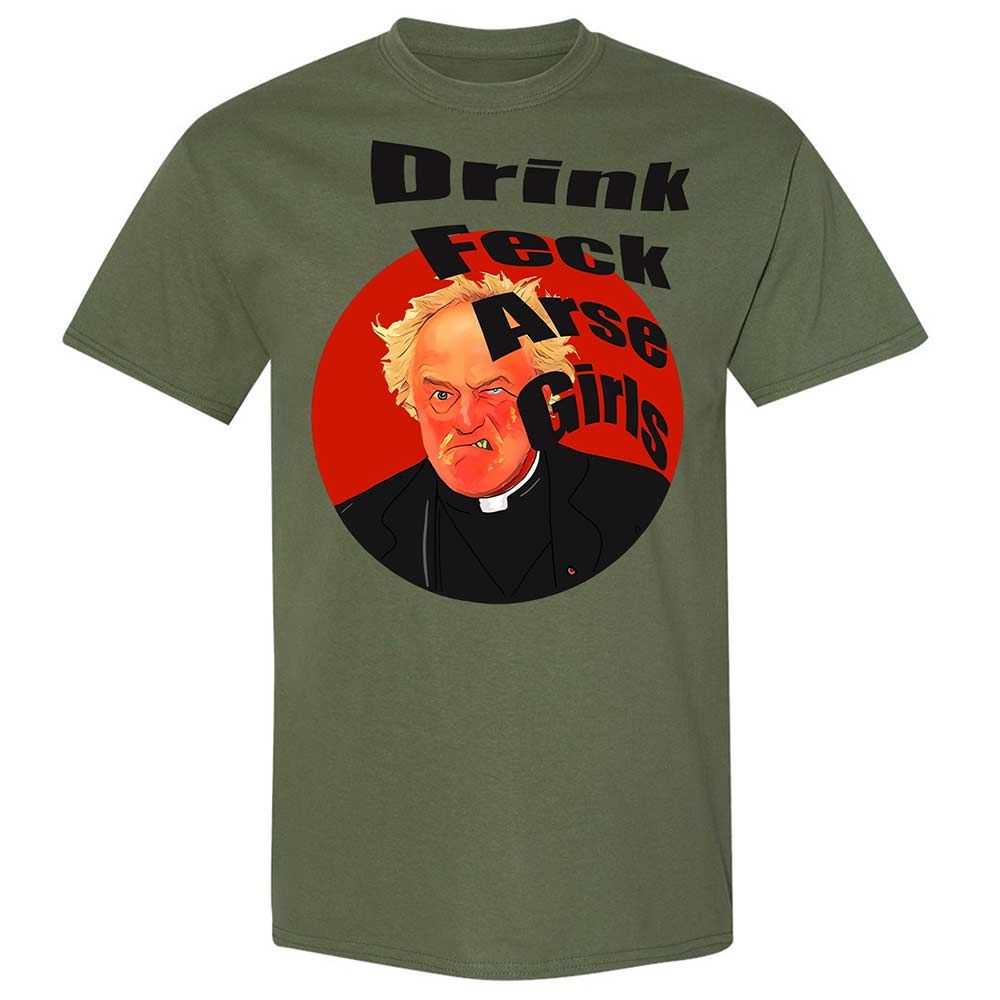 Classic Unisex T-Shirt - XZTAH1CU - Military Green - 11