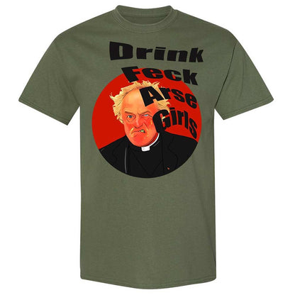 Classic Unisex T-Shirt - XZTAH1CU - Military Green - 11