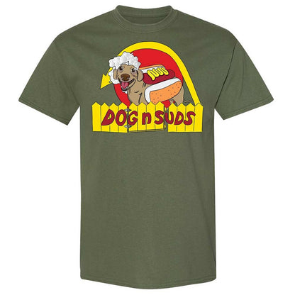 Dog n Suds Dachshund - Military Green - 11
