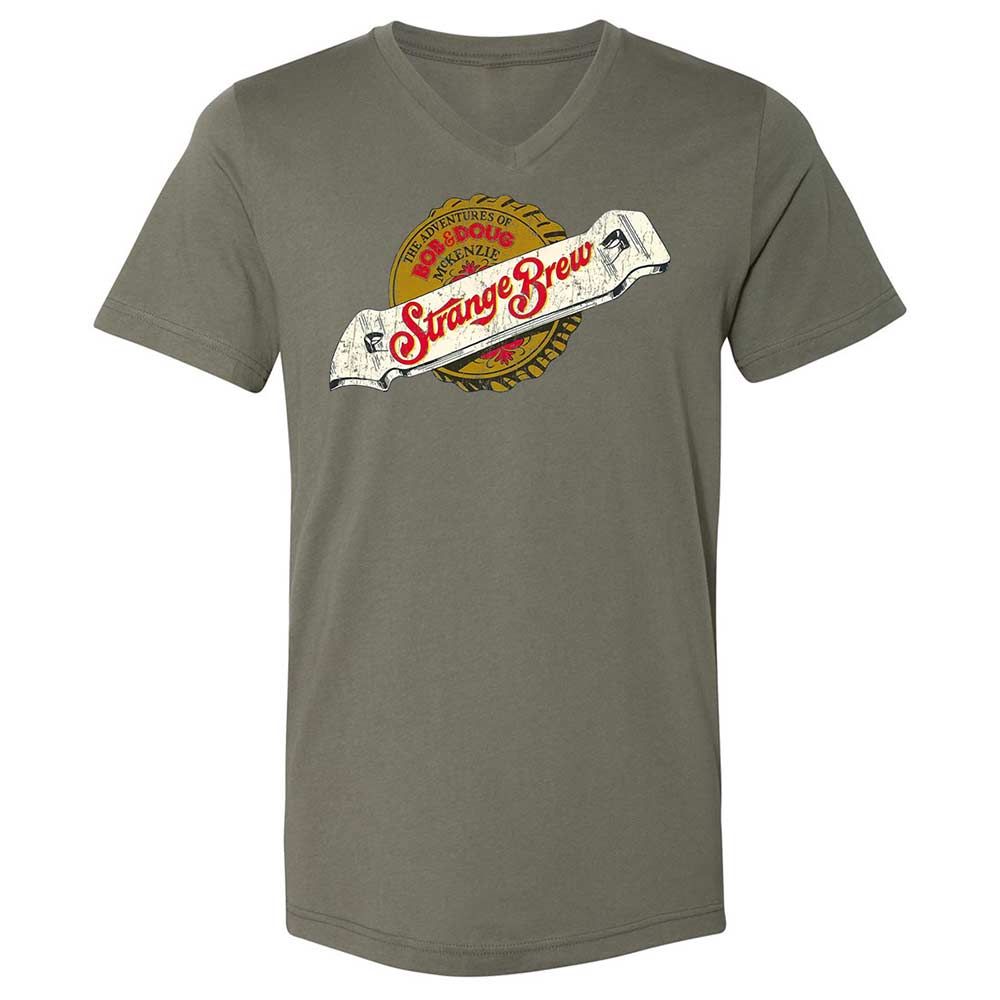 Unisex V-Neck T-Shirt - P4DHA5L4 - Military Green - 11