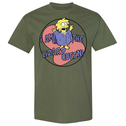 I am the Lizard Queen - Military Green - 11