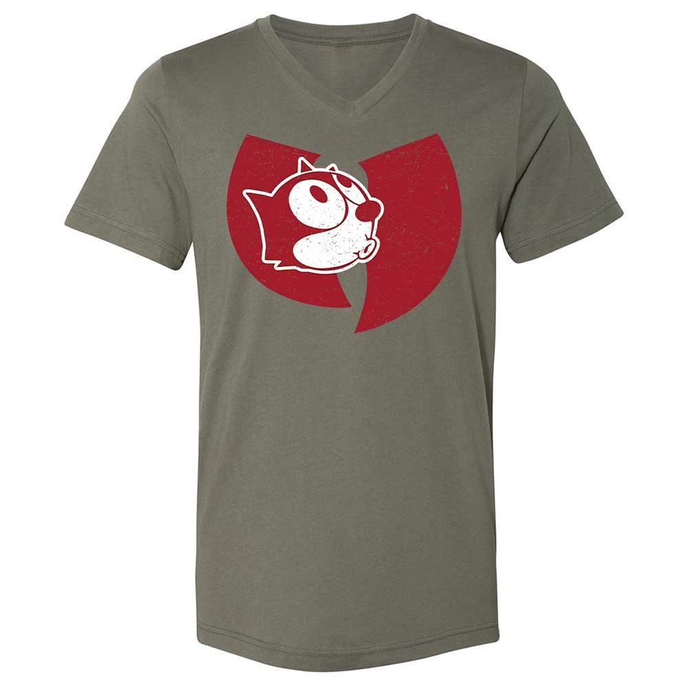 Unisex V-Neck T-Shirt - 3BATV7EP - Military Green - 11