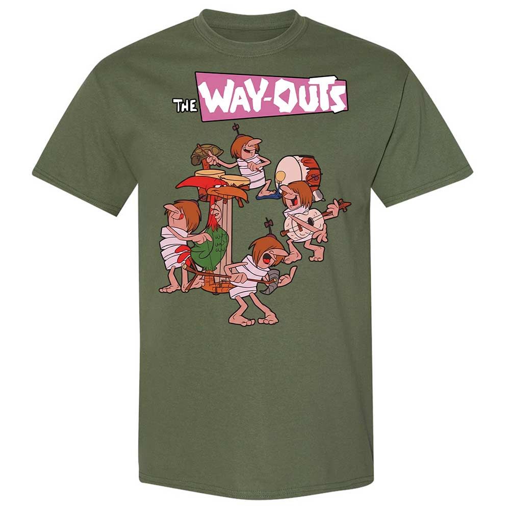 The Way-Outs Groovy 60's - Military Green - 11