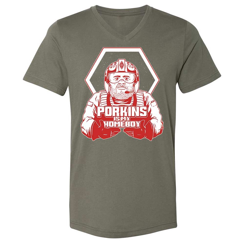 Porkins Is My Homeboy - Military Green - 11