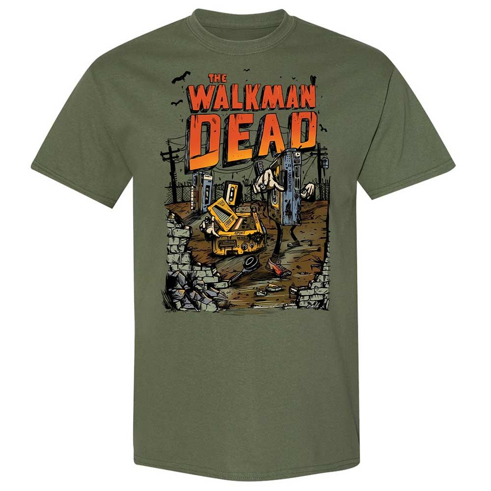 The Walkman Dead - Military Green - 11