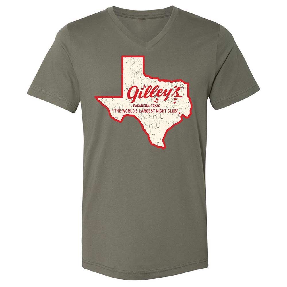 Unisex V-Neck T-Shirt - 8FU27YRA - Military Green - 11