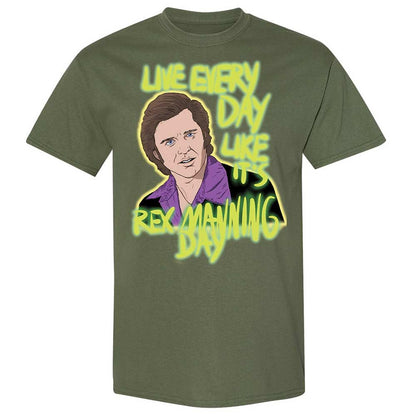 Classic Unisex T-Shirt - YZBMXSWG - Military Green - 11