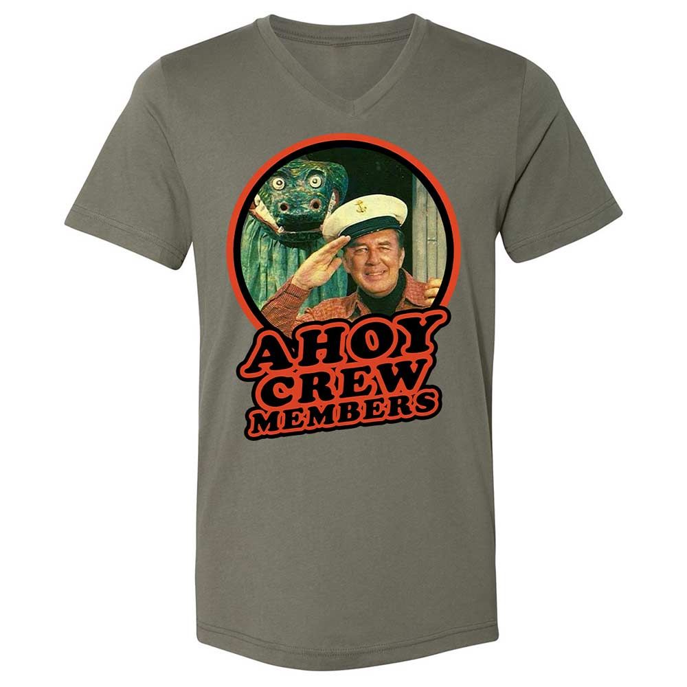 Unisex V-Neck T-Shirt - EG3N7DBD - Military Green - 11