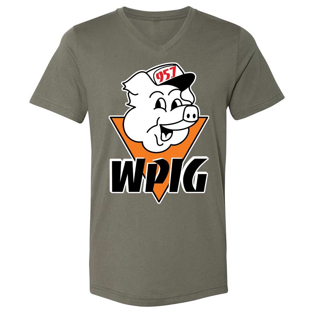 Wpig 95.7 Radio Station - Military Green - 11