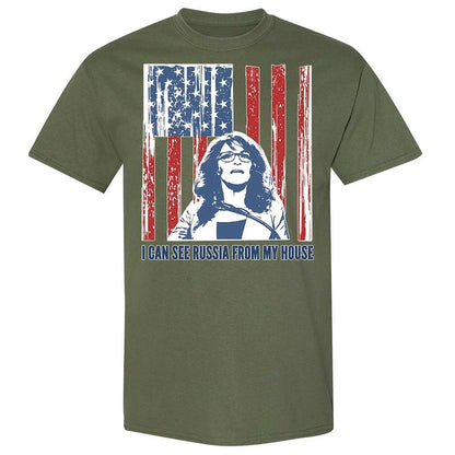 I can see Russia from my house - Military Green - 11