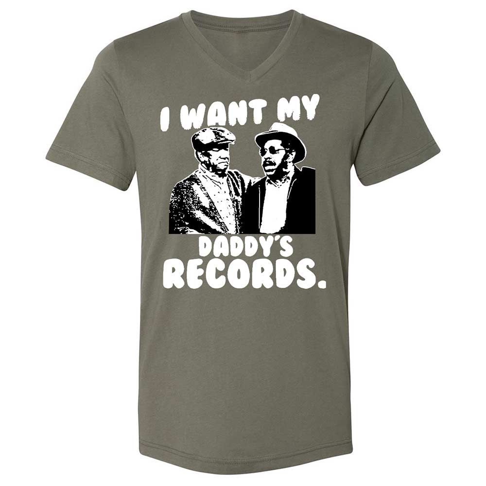 I Want My Daddy's Records - Military Green - 11