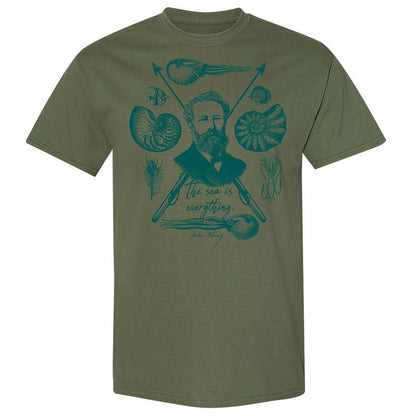 The sea is everything - Military Green - 11