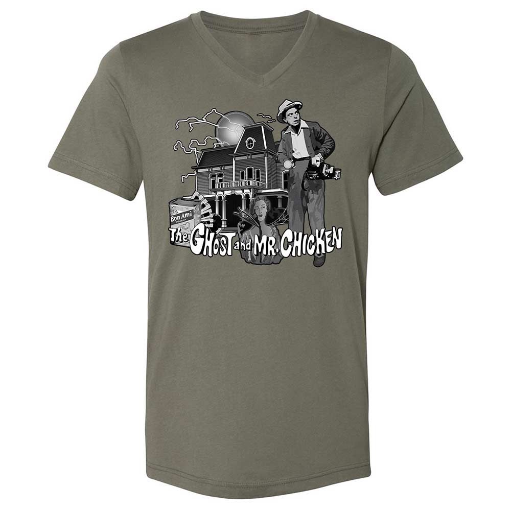 Unisex V-Neck T-Shirt - V928HNGB - Military Green - 11