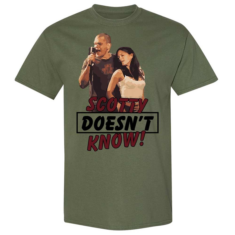 He Doesn't Know - Military Green - 11