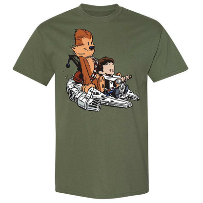 Han and Chewie - Military Green - 11