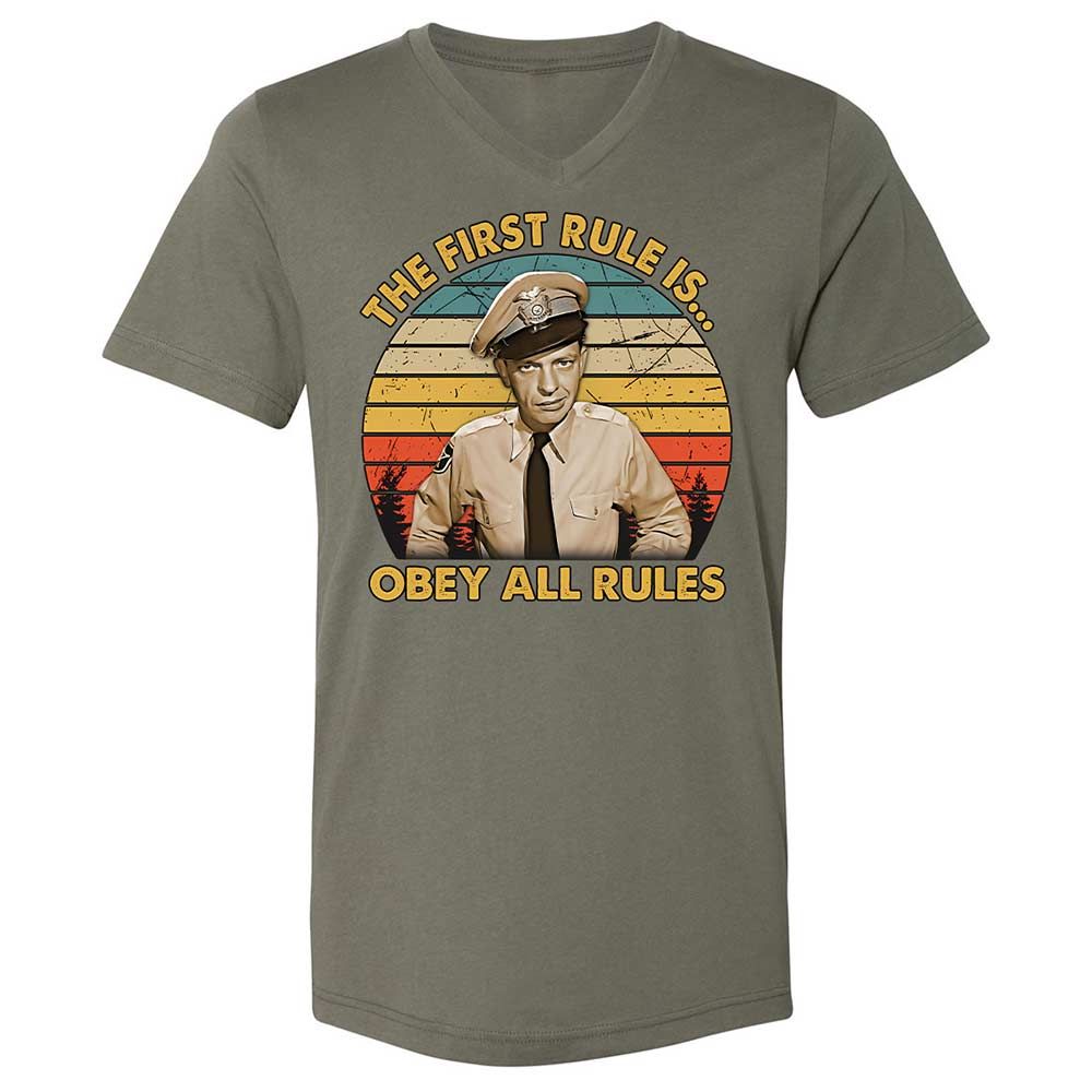 Unisex V-Neck T-Shirt - DD1F3U1Z - Military Green - 11