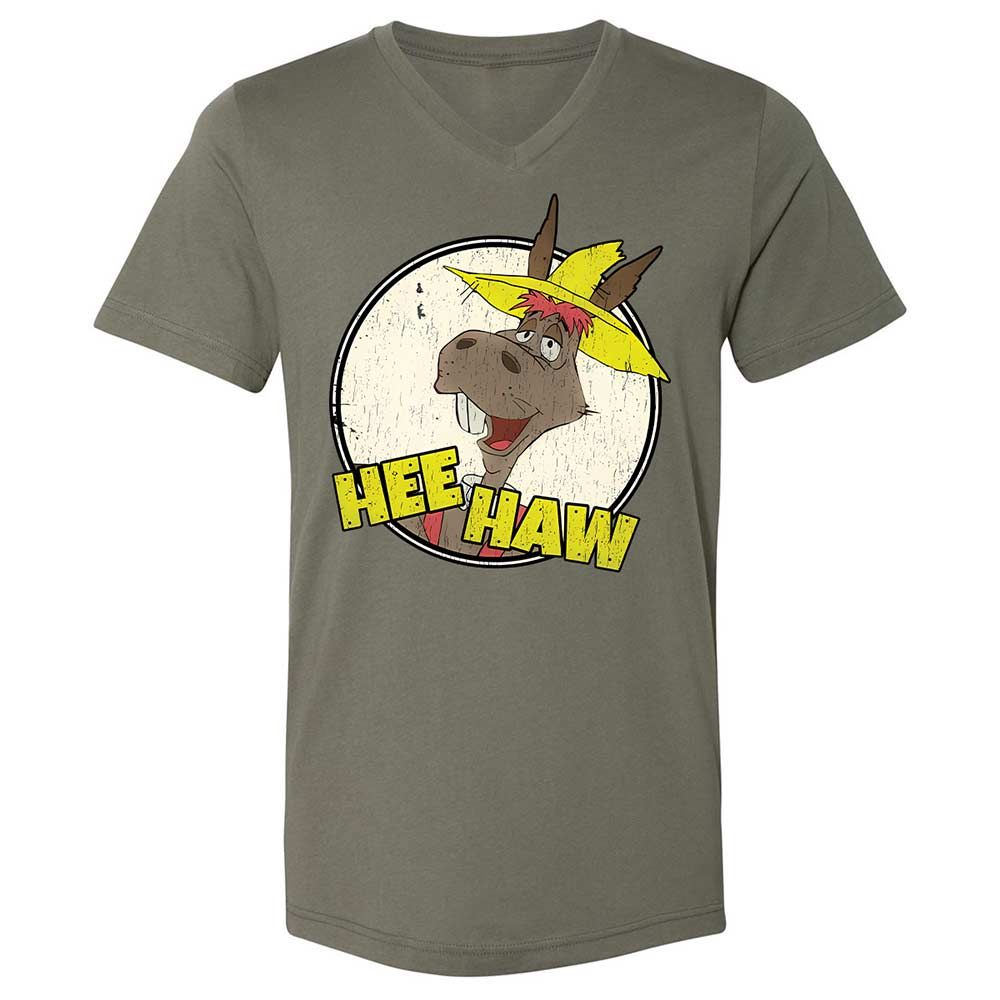 Unisex V-Neck T-Shirt - 188986X3 - Military Green - 11