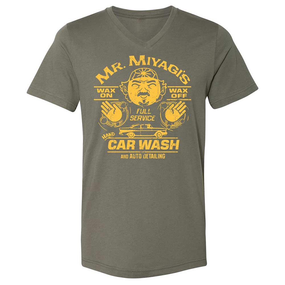 Unisex V-Neck T-Shirt - SJRBML2E - Military Green - 11