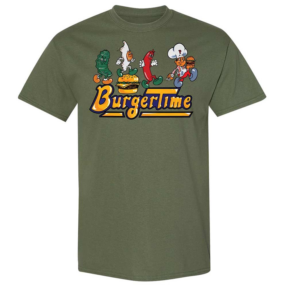 BurgerTime - Military Green - 11