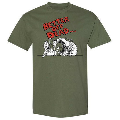 Classic Unisex T-Shirt - LVBJB7N6 - Military Green - 11