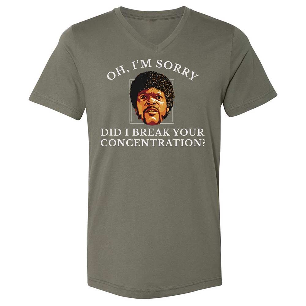 Unisex V-Neck T-Shirt - HFYCRKTJ - Military Green - 11