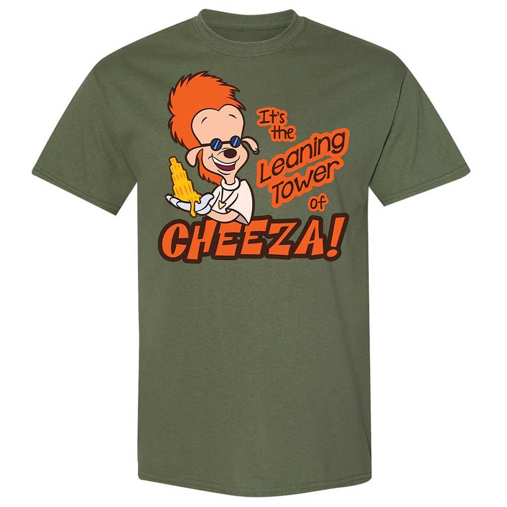 Leaning Tower of Cheeza - Military Green - 11