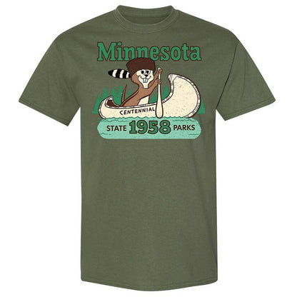 Classic Unisex T-Shirt - PYD9JYCK - Military Green - 11