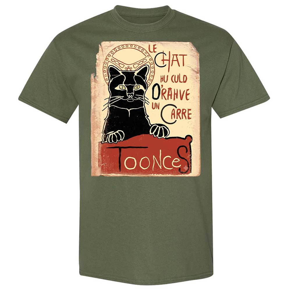 Toonces - Le Chat Noir - Military Green - 11