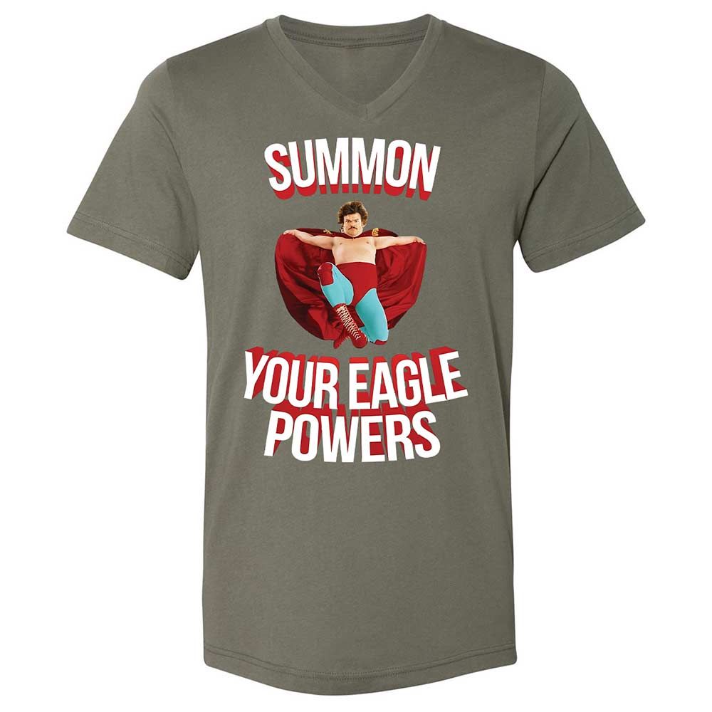 Unisex V-Neck T-Shirt - FCH52RGF - Military Green - 11