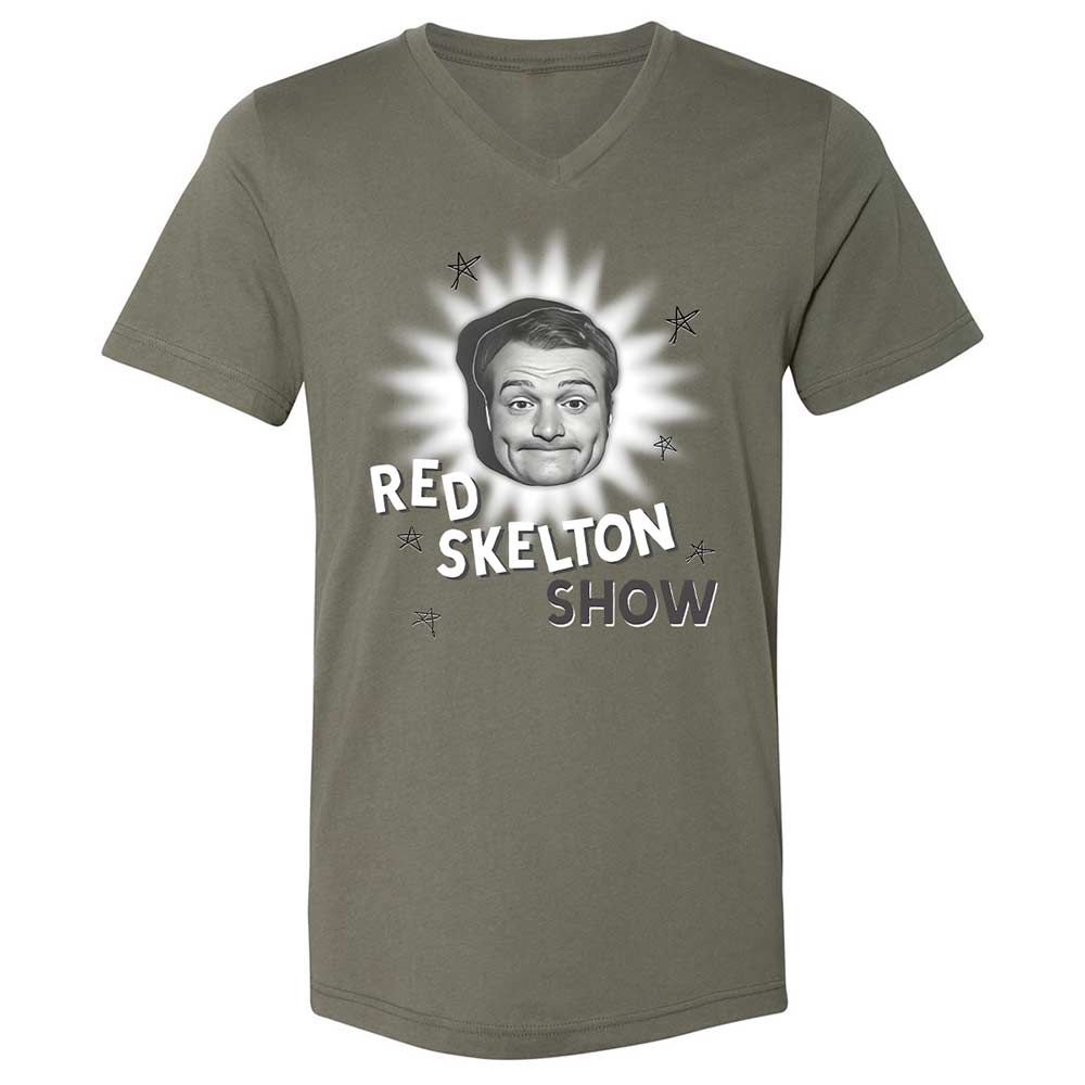 Unisex V-Neck T-Shirt - 564FDXTV - Military Green - 11