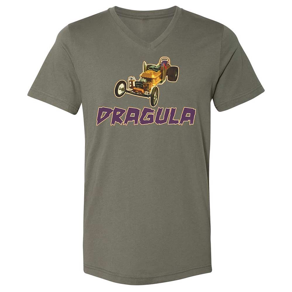 Unisex V-Neck T-Shirt - TTENFMZG - Military Green - 11