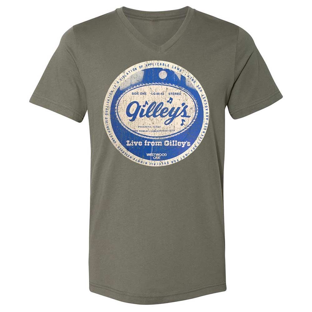 Unisex V-Neck T-Shirt - MUHZQ5WA - Military Green - 11