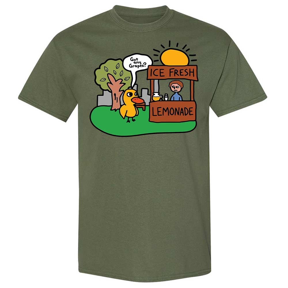 Got any grapes? - Military Green - 11