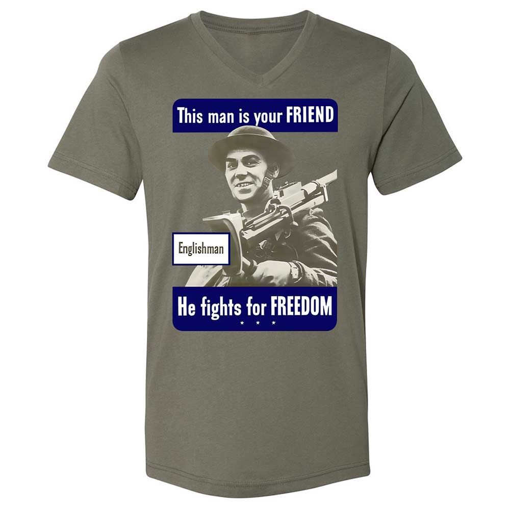 This man is your Friend - Military Green - 11