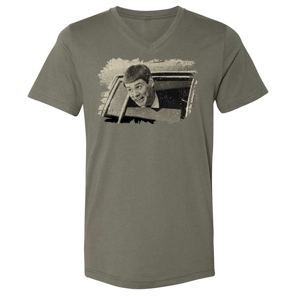 Unisex V-Neck T-Shirt - RSYFSQ8N - Military Green - 11