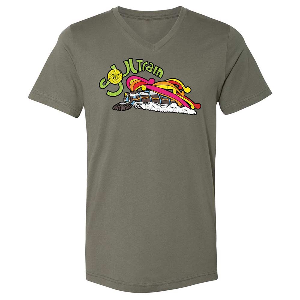 Unisex V-Neck T-Shirt - X5GFR4KM - Military Green - 11
