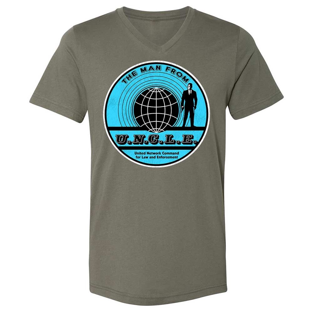 Unisex V-Neck T-Shirt - GYJRTSZD - Military Green - 11
